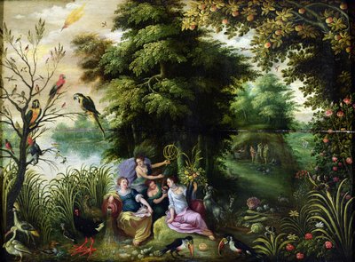 The Four Elements by Hendrik van the Elder Balen